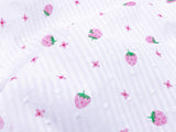 F015 Cute Strawberry 45×35cm Cotton Fabric For Doll Clothes Sewing Doll Craft Sewing Supply