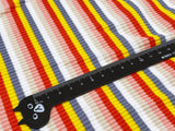 F024 Skinny Rib Knit Colorful Stripes Stretch Fabric 30×45cm For Doll Clothes Sewing Craft Sewing Supplies For 12" Fashion Dolls Like FR PP Blythe BJD