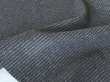 F027 Gray/White Stripe Thick Wool Fabric For Doll Clothes Sewing Doll Craft Supplies For 12" Fashion Dolls Like FR PP Blythe BJD