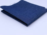 F028 Non-Stretch 35×45cm Light Blue/Black Denim Look Thin Fabric Doll Sewing Craft Doll Clothes Making Sewing Supply