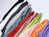 F031 Multi Colors Skinny Rib Knit Stretch Fabric 40×50cm For Doll Clothes Sewing Doll Craft Sewing Supplies For 12" Fashion Dolls Like FR PP Blythe BJD