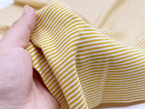 F035 Cotton Knit Fabric 2mm Tiny Stripes  45×40cm Stretchy Fabric Doll Sewing Craft Doll Clothes Making Sewing Supply