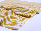 F035 Cotton Knit Fabric 2mm Tiny Stripes  45×40cm Stretchy Fabric Doll Sewing Craft Doll Clothes Making Sewing Supply