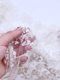 F039 Embroidery lace  Fabric Doll Sewing Craft Doll Clothes Making Sewing Supply