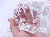 F039 Embroidery lace  Fabric Doll Sewing Craft Doll Clothes Making Sewing Supply