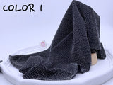 F044 Metallic Glimmer 30×40cm Stretchy Fabric Doll Sewing Craft Doll Clothes Making Sewing Supply For 12" Fashion Doll Blythe BJD