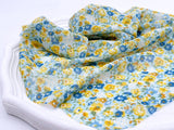 F060 Floral Chiffon Fabric 45×35cm For Doll Clothes Sewing Doll Craft Sewing Supplies For 12" 16" Fashion Dolls