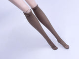 C002 Handmade Mesh Fabric Doll Knee Socks For Fashion Royalty Nu Face Poppy Parker Dolls