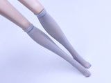 C002 Handmade Mesh Fabric Doll Knee Socks For Fashion Royalty Nu Face Poppy Parker Dolls