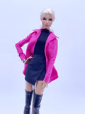 C005 Handmade Doll Lady's Shirt For 12" Fashion Dolls Like Poppy Parker Fashion Royalty NF Doll