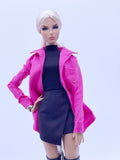 C005 Handmade Doll Lady's Shirt For 12" Fashion Dolls Like Poppy Parker Fashion Royalty NF Doll