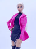 C005 Handmade Doll Lady's Shirt For 12" Fashion Dolls Like Poppy Parker Fashion Royalty NF Doll