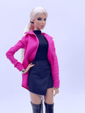 C005 Handmade Doll Lady's Shirt For 12" Fashion Dolls Like Poppy Parker Fashion Royalty NF Doll