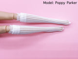 C020 White Lace Handmade Doll Socks For Blythe Azone PP FR 1/6 Doll