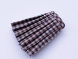 C021 Handmade Pleated Plaid Skirt Doll Clothes Doll Short For PP Blythe
