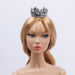 A003 Mini Crown Charm Doll Hair Accessories For 12" Fashion Dolls Like Blythe BJD PP FR Momoko