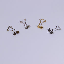 B027 Mini Overall Buckles Doll Clothes Sewing Craft Supply For 12" Fashion Dolls Like Blythe BJD