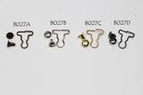 B027 Mini Overall Buckles Doll Clothes Sewing Craft Supply For 12" Fashion Dolls Like Blythe BJD