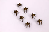 B033 Star 5mm Mini Studs Doll Clothes Sewing Craft Supply For 12" Fashion Dolls Like Blythe BJD