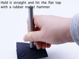 W013 Eyelet Setter Tool With Base For 1mm 1.5mm Mini Eyelets Doll Clothes Sewing Making Supply