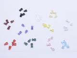 B118 Super Cute Mini Side Release Plastic Buckles Doll Sewing Supplies 2 Pairs