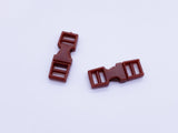 B118 Super Cute Mini Side Release Plastic Buckles Doll Sewing Supplies 2 Pairs