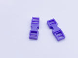 B118 Super Cute Mini Side Release Plastic Buckles Doll Sewing Supplies 2 Pairs