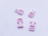 B118 Super Cute Mini Side Release Plastic Buckles Doll Sewing Supplies 2 Pairs