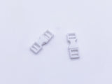 B118 Super Cute Mini Side Release Plastic Buckles Doll Sewing Supplies 2 Pairs