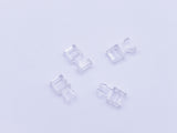 B118 Super Cute Mini Side Release Plastic Buckles Doll Sewing Supplies 2 Pairs
