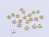 B119 4mm Square Buttons Micro Mini Buttons Tiny Buttons Doll Sewing Notion Supply For 12" Fashion Dolls Like FR PP Blythe BJD
