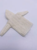 Handmade by Jiu 005 - White Oversize Cardigan Sweater For 12“ Dolls Like Fashion Royalty FR Poppy Parker PP Nu Face NF