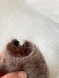 Handmade by Jiu 012 - Brown A-line Knit Skirt For 12“ Dolls Like Fashion Royalty FR Poppy Parker PP Nu Face NF