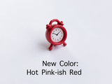 D039 Colorful Doll Miniature Desk Clock 1/6 1/12 Miniature For 12" Fashion Dolls Like FR PP Blythe BJD