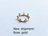 A032 Gold Silver Mini Crown Doll Crown Hair Accessories For 12" Fashion Dolls Like FR PP NF Doll