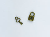 A006 Mini Key Lock Charm Doll Sewing Craft Supplies For Blythe BJD FR PP