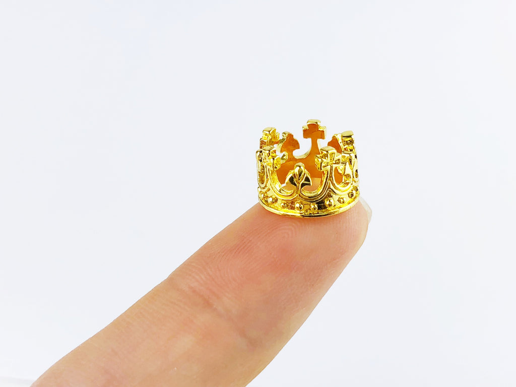 A037 Gold Mini Crown Doll Crown Hair Accessories For 12 Fashion