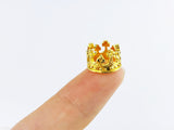 A037 Gold Mini Crown Doll Crown Hair Accessories For 12" Fashion Dolls Like Fashion Royalty PP