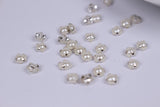 B012 3mm 4mm 5mm Faux Pearl Sew On Rhinestone Doll Clothes Sewing Supply Doll Craft