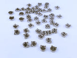 B015 Mini Metal Buttons 4mm Cat Buttons Doll Clothes Sewing Craft Supplies