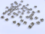 B015 Mini Metal Buttons 4mm Cat Buttons Doll Clothes Sewing Craft Supplies