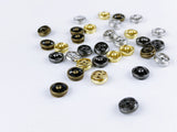 B025 6mm Metal Snap Fastener Buttons Doll Clothes Sewing Craft Supply Blythe BJD