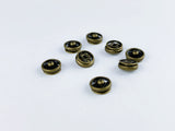 B025 6mm Metal Snap Fastener Buttons Doll Clothes Sewing Craft Supply Blythe BJD