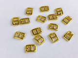 B038 Tiny Mini Buckles Doll Sewing Doll Craft Supply Doll Clothes Making