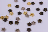 B047 Mini Metal Star 4mm Tiny Buttons Doll Buttons Doll Sewing Craft Supplies