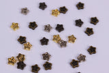 B047 Mini Metal Star 4mm Tiny Buttons Doll Buttons Doll Sewing Craft Supplies