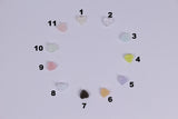 B048 Mini Tiny Heart 4mm Buttons Doll Buttons Doll Sewing Craft Supplies