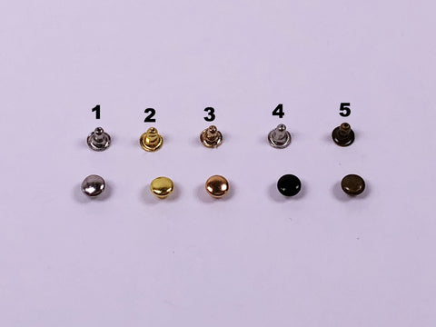 M00794-B MOREZMORE 50 Small Tiny 2 mm Bronze Eyelets Grommets Doll Mini