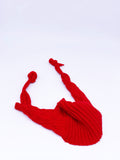 Handmade by Jiu 016 - Red Scarf Cape For 12“ Dolls Like Fashion Royalty FR Poppy Parker PP Nu Face NF