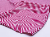 F010 Stripe Fabric Doll Clothes Sewing Craft Supply For 12" Fashion Dolls Like FR PP Blythe BJD